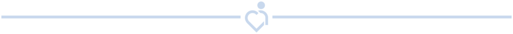 Allied blue heart with long lines border